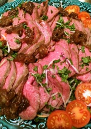ローストビーフ★湯煎で簡単ミディアムレア-レシピのメイン写真