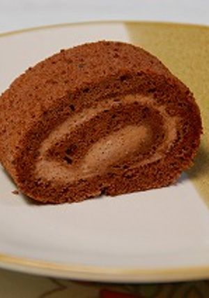 ちょこクリームロール（米粉使用）-レシピのメイン写真