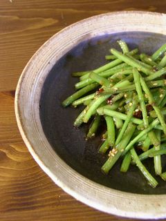 さつまいもの茎のきんぴら-レシピのメイン写真