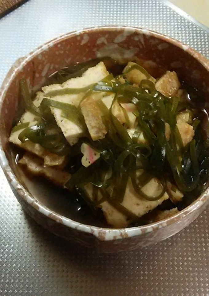生揚げと昆布の煮物-レシピのメイン写真