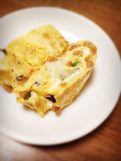 ★チーズin★納豆卵焼き-レシピのメイン写真