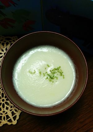 【ポタージュ職人】白菜の豆乳ポタージュ-レシピのメイン写真