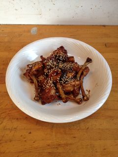 手羽元の揚げ物、京都汁和え-レシピのメイン写真