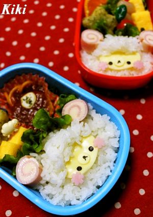 キャラ弁*ふわもこひつじさん-レシピのメイン写真
