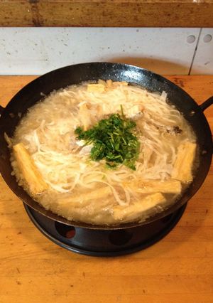 鯛のアラの塩煮込み麺-レシピのメイン写真