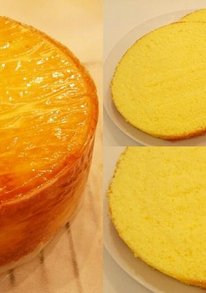 スポンジケーキ(ジェノワーズ)-レシピのメイン写真