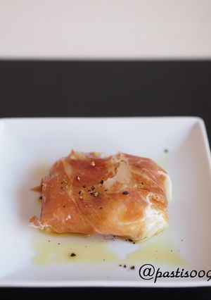 焼きもちを生ハムで巻いちゃいました☆-レシピのメイン写真