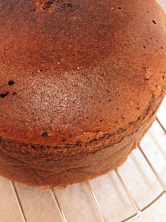 絶対膨らむ!小さめココアスポンジケーキ☆-レシピのメイン写真