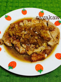 肉料理にぴったりなオニオンソース-レシピのメイン写真