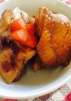 ★簡単★鳥もも肉の味ぽん煮焼き！-レシピのメイン写真