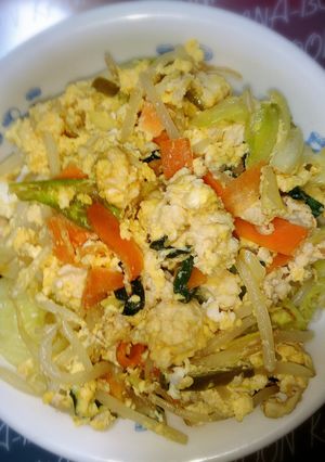 即席卵とじ丼-レシピのメイン写真