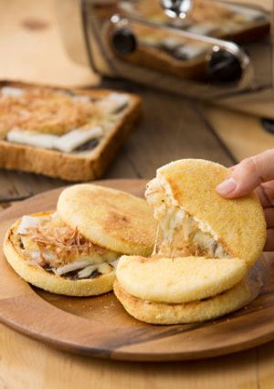 お餅バーガー-レシピのメイン写真
