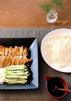 鶏肉の北京ダック風-レシピのメイン写真