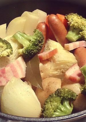 鋳物鍋で・素材の味の本場のポトフ★-レシピのメイン写真