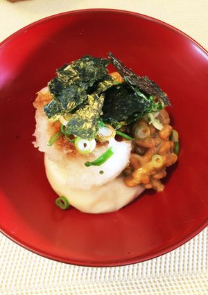 納豆おろし餅-レシピのメイン写真