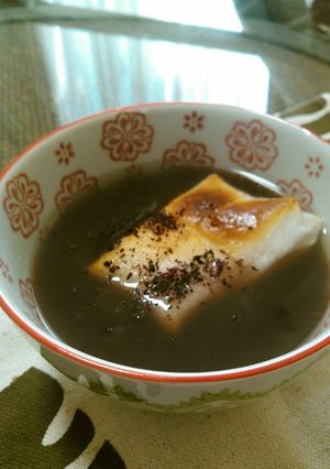ちょっぴり✿春な✿おしるこ-レシピのメイン写真