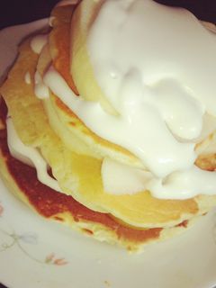 リンゴのパンケーキ-レシピのメイン写真