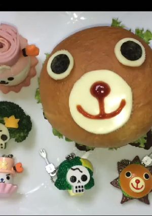 サンジの海賊弁当3種-レシピのメイン写真