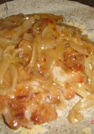 玉ねぎだけで味わう鶏もも!!-レシピのメイン写真