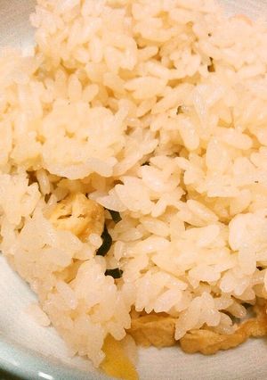 生姜と塩昆布の炊き込みご飯-レシピのメイン写真