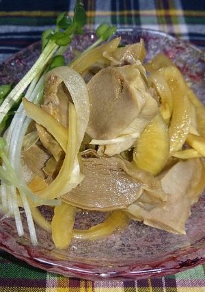こりっ！歯ごたえがおいしい砂肝の酢醤油漬-レシピのメイン写真
