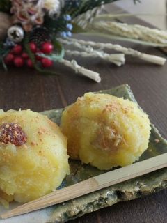 余ったおせちであっという間♪きんとん餅-レシピのメイン写真