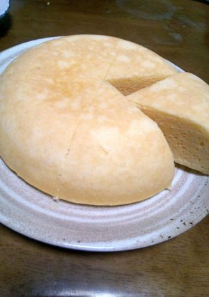 ホットケーキミックスでチーズケーキ風-レシピのメイン写真