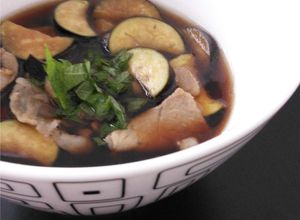 茄子×豚肉つけ汁◎うどんでも蕎麦でも！-レシピのメイン写真