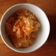 手軽なメニュー!いりたまごのご飯