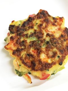 離乳食☆野菜たっぷり豆腐ハンバーグ-レシピのメイン写真