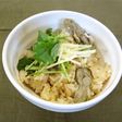 牡蠣と生姜の炊き込みごはん