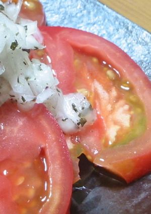 さっぱりトマトサラダ-レシピのメイン写真
