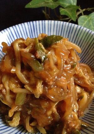 ダイエットに＊糸こんにゃく入り麻婆もやし-レシピのメイン写真