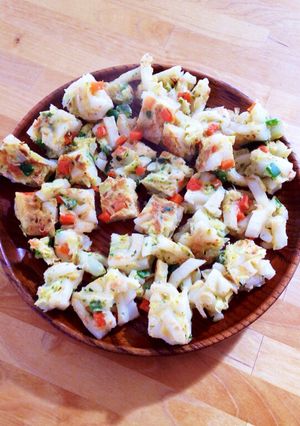 うどんお焼き☆手づかみ離乳食-レシピのメイン写真