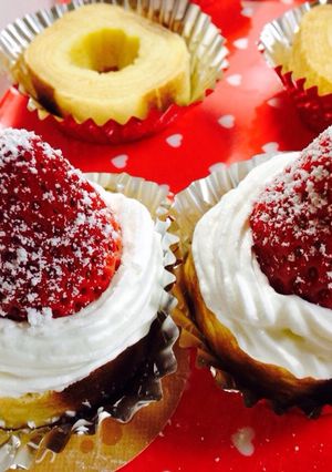 バームクーヘンのプチケーキ-レシピのメイン写真