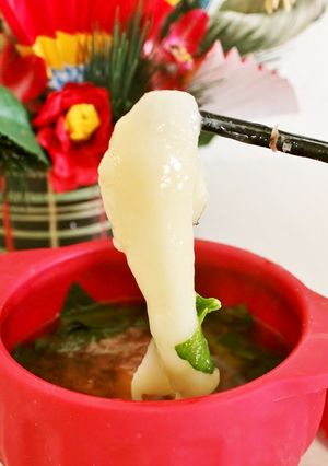 電子レンジでつくる名古屋雑煮-レシピのメイン写真