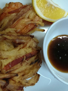 海老と魚肉ウインナーのかき揚げ-レシピのメイン写真