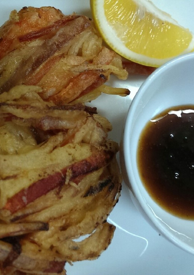 海老と魚肉ウインナーのかき揚げ-レシピのメイン写真