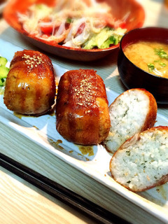 肉巻きおにぎり☆-レシピのメイン写真