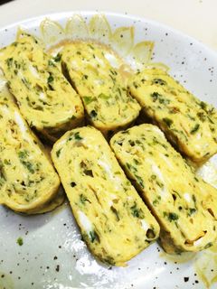 ほんのり甘い♡青海苔入り卵焼き。-レシピのメイン写真