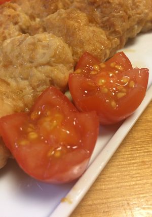お弁当にも♪ミニトマトのお花-レシピのメイン写真