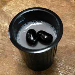 簡単！黒豆の煮汁で黒豆プリン-レシピのメイン写真