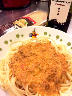生クリームでまろやかミートソース-レシピのメイン写真