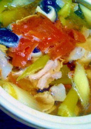 野菜たっぷり豚しゃぶ鍋♪-レシピのメイン写真