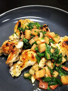 鶏肉のグリル~トマトバジルソース添え~-レシピのメイン写真