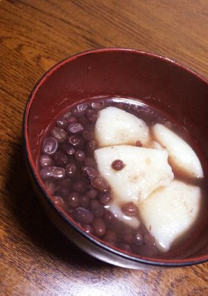 お餅の消費に!ぜんざい、お汁粉-レシピのメイン写真