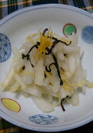 白菜と塩昆布だけ-レシピのメイン写真