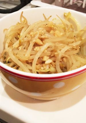 簡単！美味しい！もやしにんにく-レシピのメイン写真