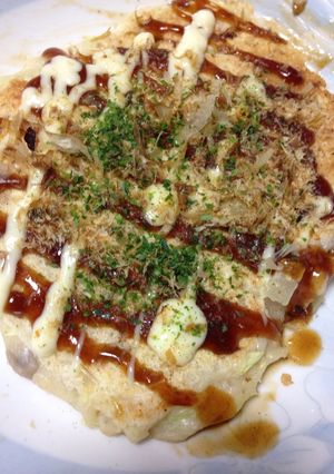 山芋フワフワお好み焼き-レシピのメイン写真