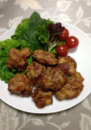 ノンフライヤーでジューシー鶏の唐揚げ✿-レシピのメイン写真